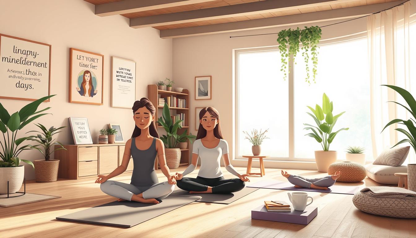 A calm scene representing reflective self-awareness practice